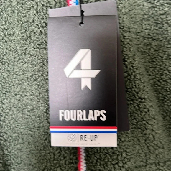 NWT Fourlaps 4 Reversible Polar Quilted Sherpa Down Filled Winter Jacket Size M - Picture 9 of 15